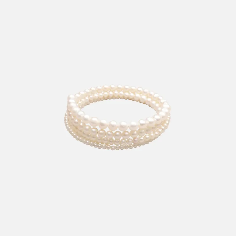 Eliou Chiara Choker - White sold by Kith