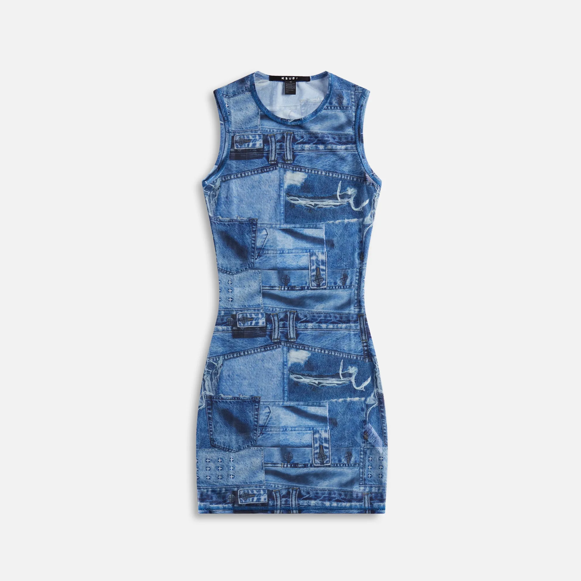 Ksubi Studio Mini Dress - Denim sold by Kith