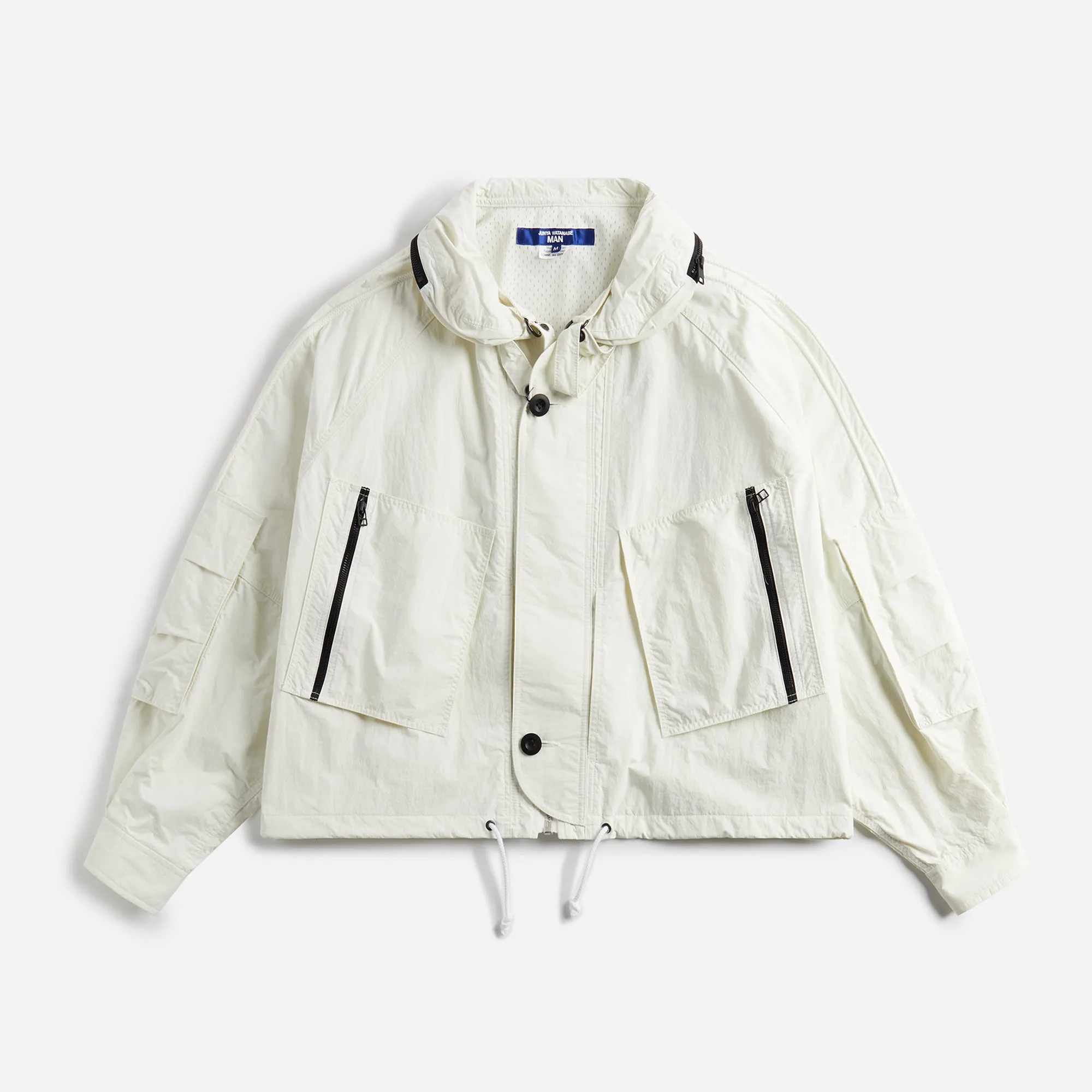 Junya Watanabe MAN Nylon Ripstop Jacket - White sold by Kith