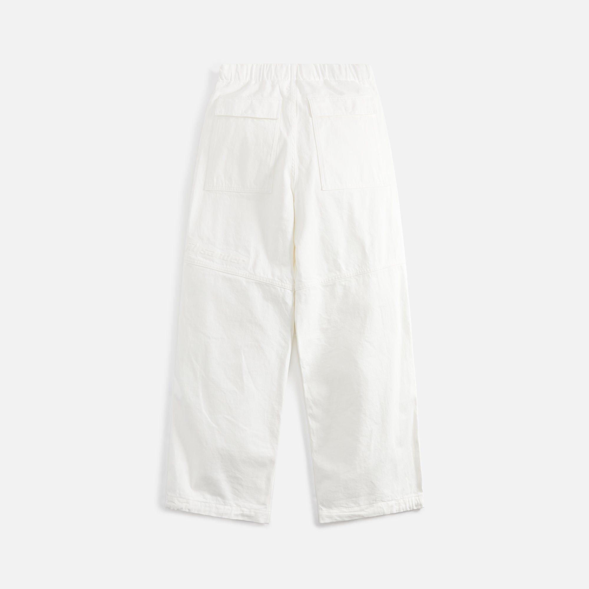 Jil Sander Diagonal Cotton Organic Denim Porcelain - White sold by Kith product image thumbnail 2