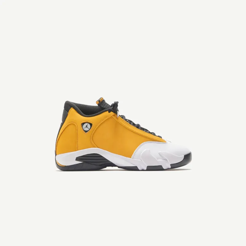 Nike Air Jordan 14 Retro - Light Ginger / Black / White sold by Kith