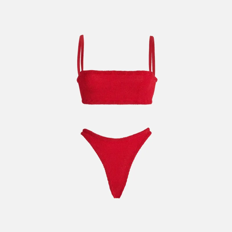 Hunza G Gigi Bikini - Red sold by Kith