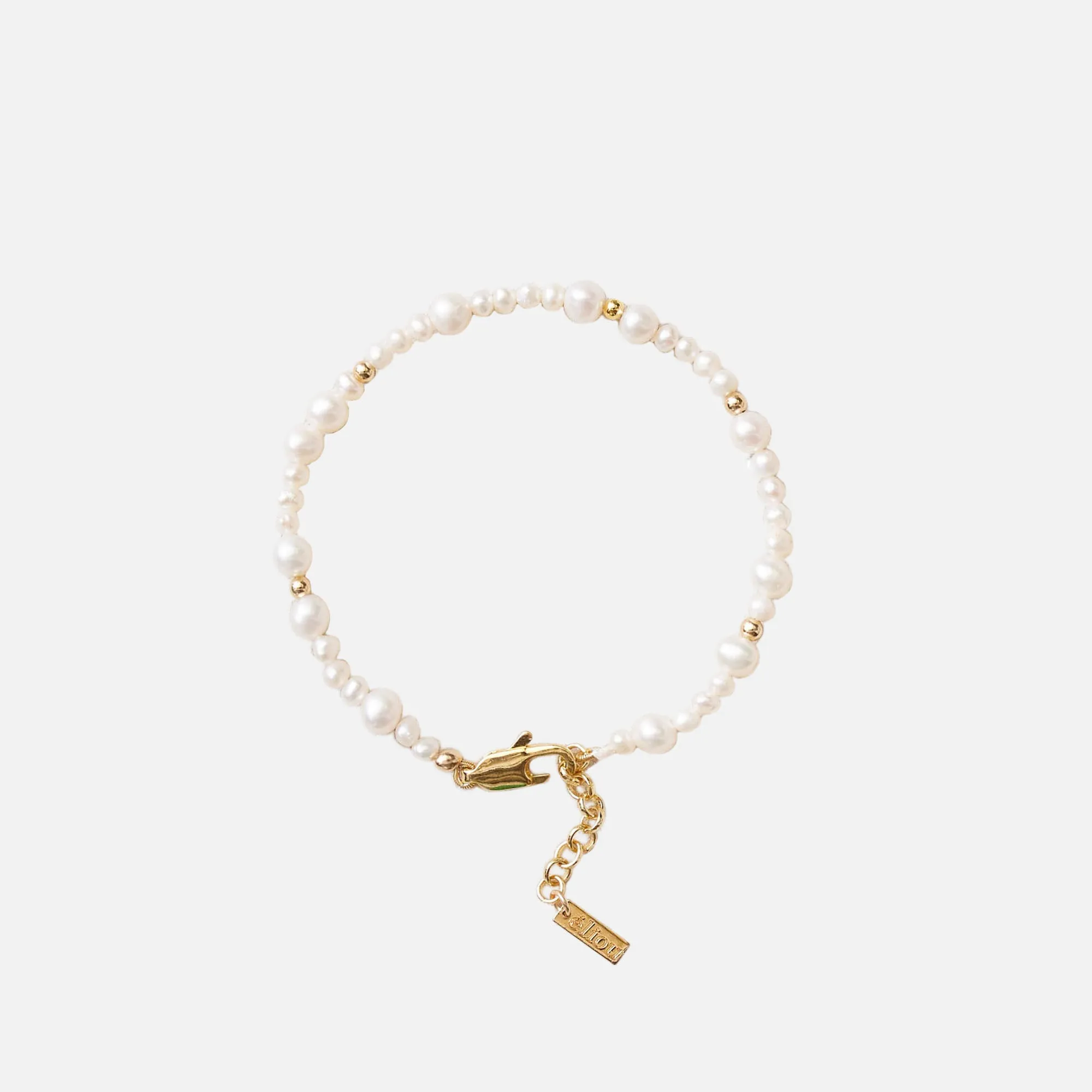 Eliou Saci Bracelet - White sold by Kith