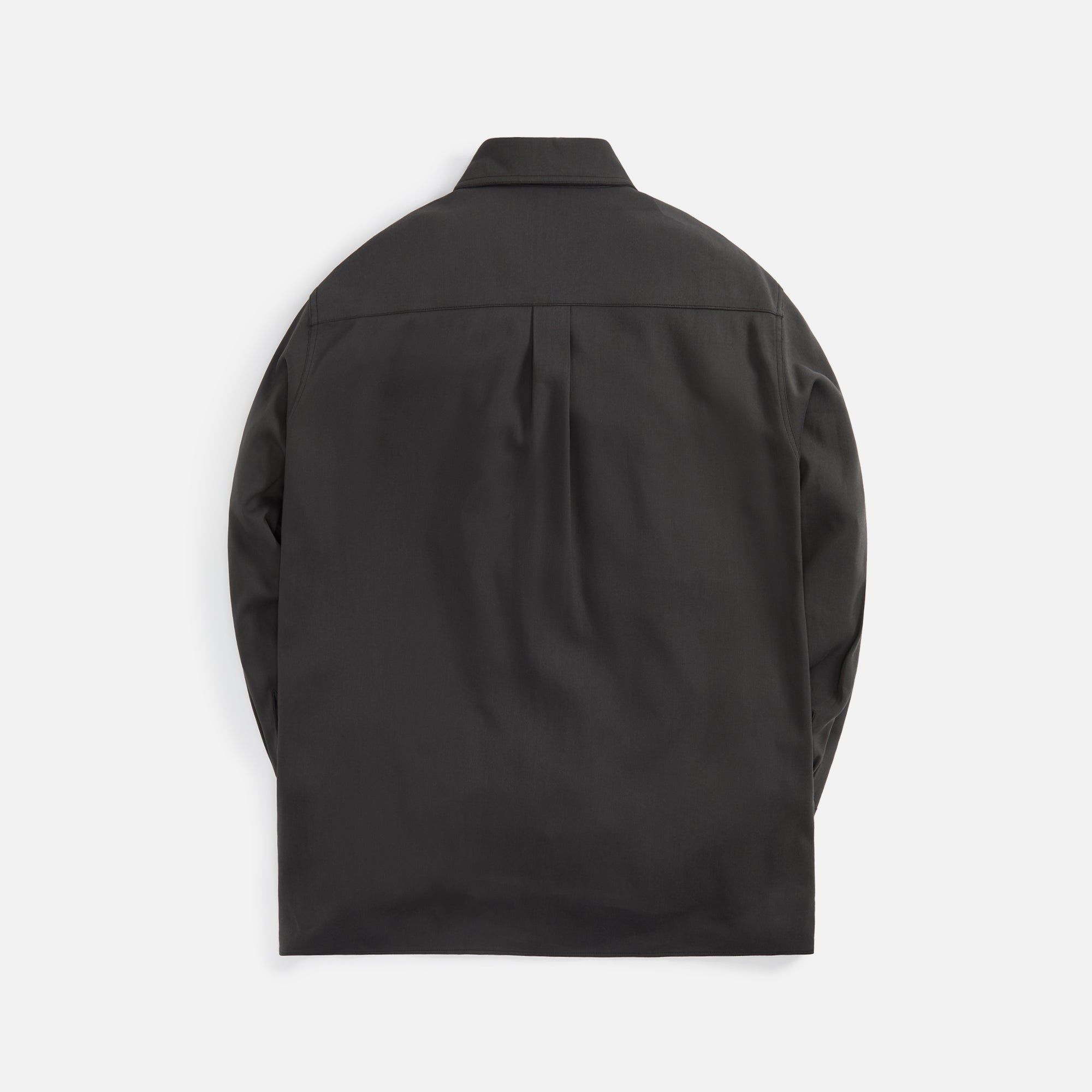 Lemaire Straight Collar Shirt - Ash Black sold by Kith product image thumbnail 2