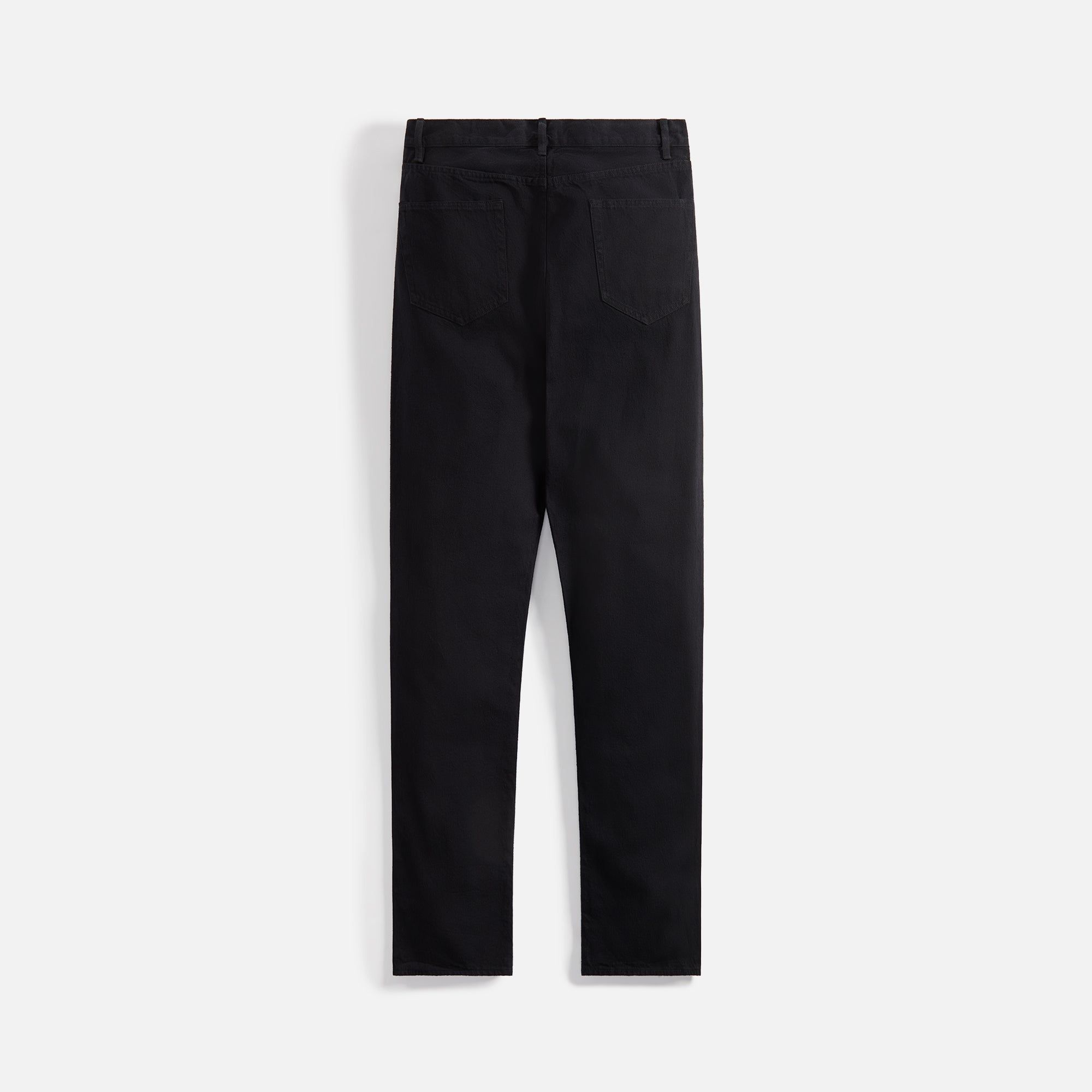 Auralee Selvedge Light Denim Pants - Black | Parallel