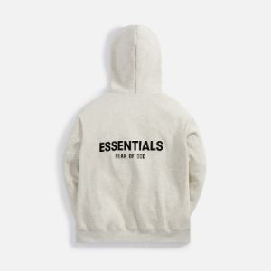 Essentials Hoodie - Light Oatmeal sold by Kith