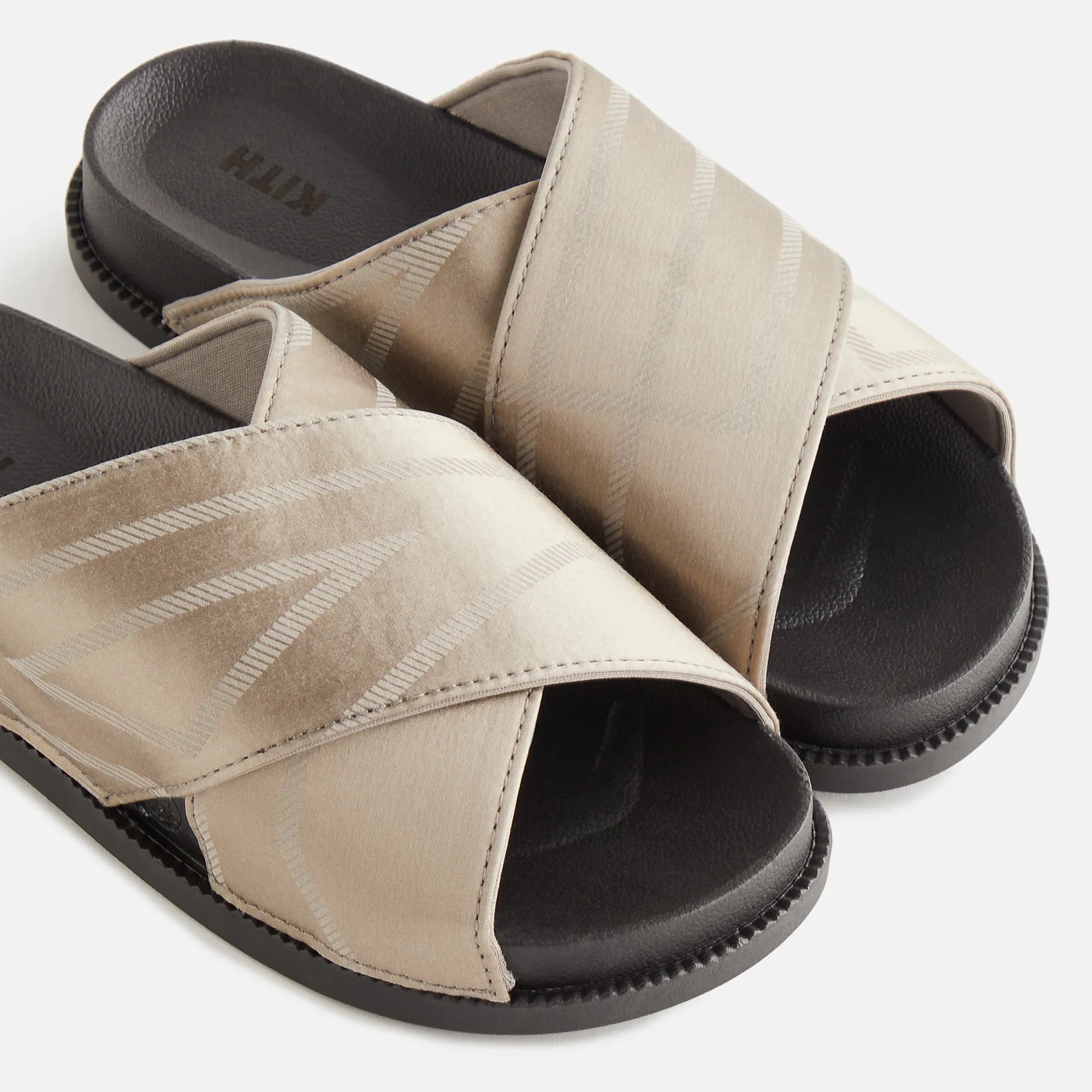 Kith Women Monogram Criss Cross Slides - Astro sold by Kith product image thumbnail 2