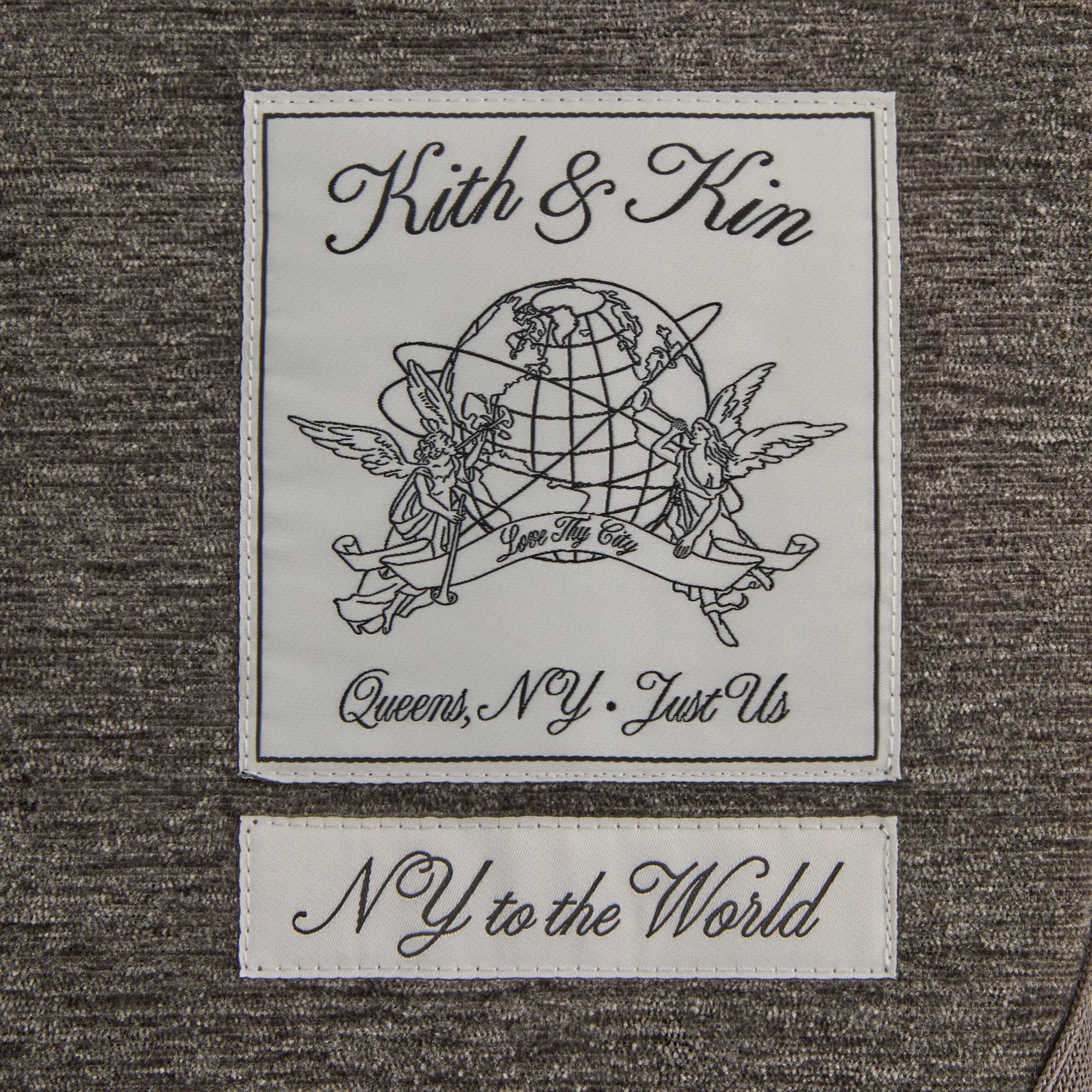 Kith Chenille Woodpoint Shirt - Somber sold by Kith product image thumbnail 4