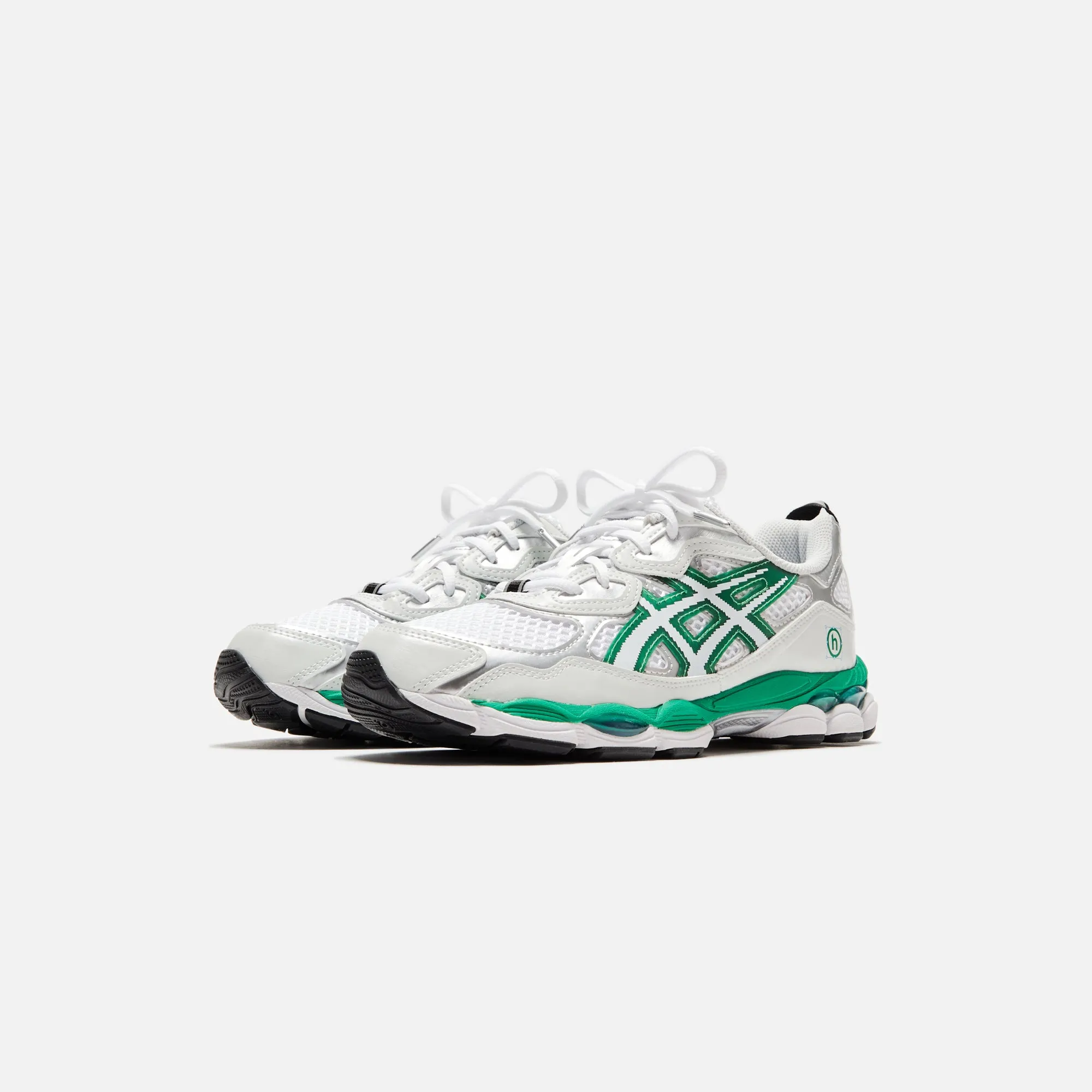 ASICS x Hidden Gel-NYC - White / Green / Metallic Silver sold by Kith product image thumbnail 2