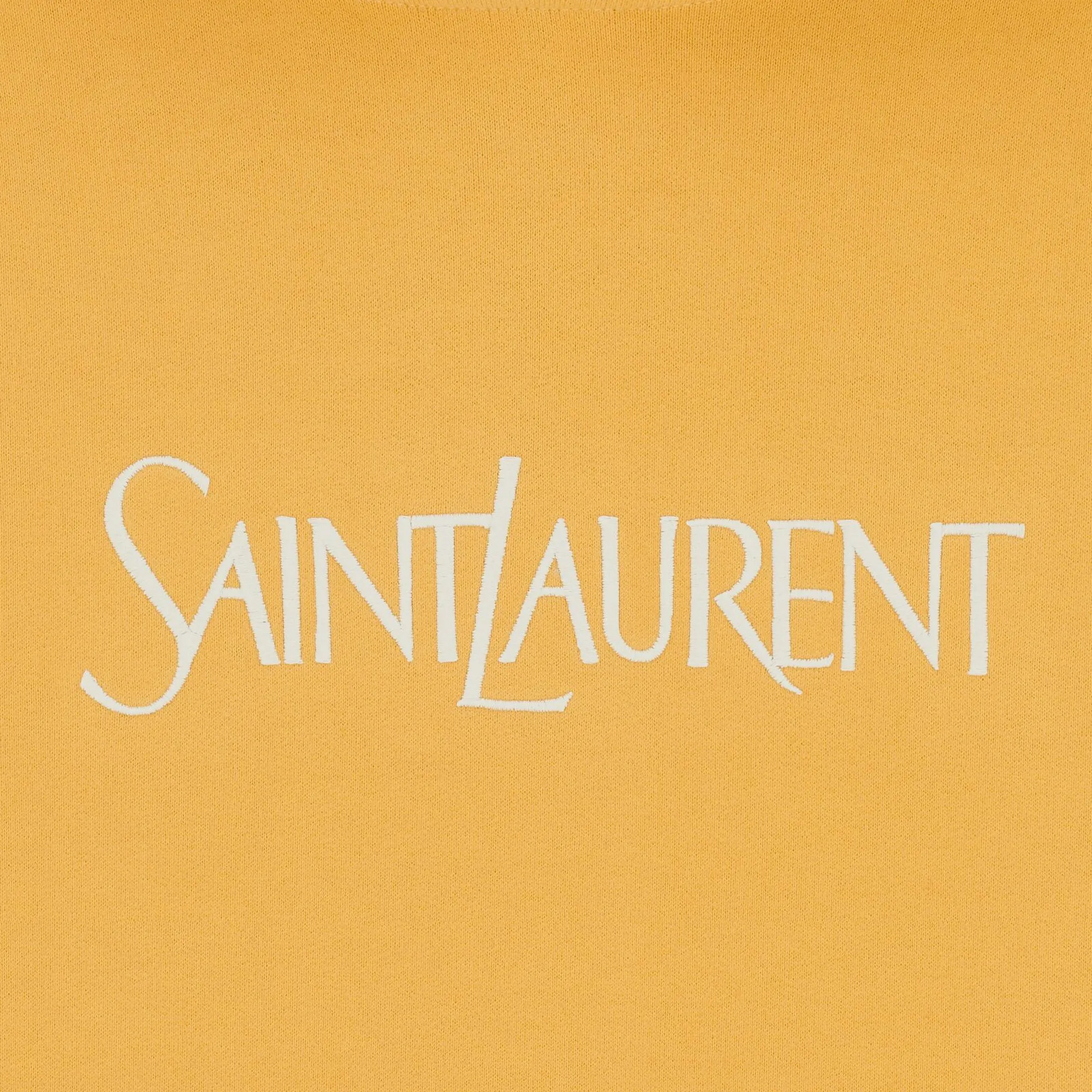 Saint Laurent Large Hoodie - Yellow / Natural sold by Kith product image thumbnail 3