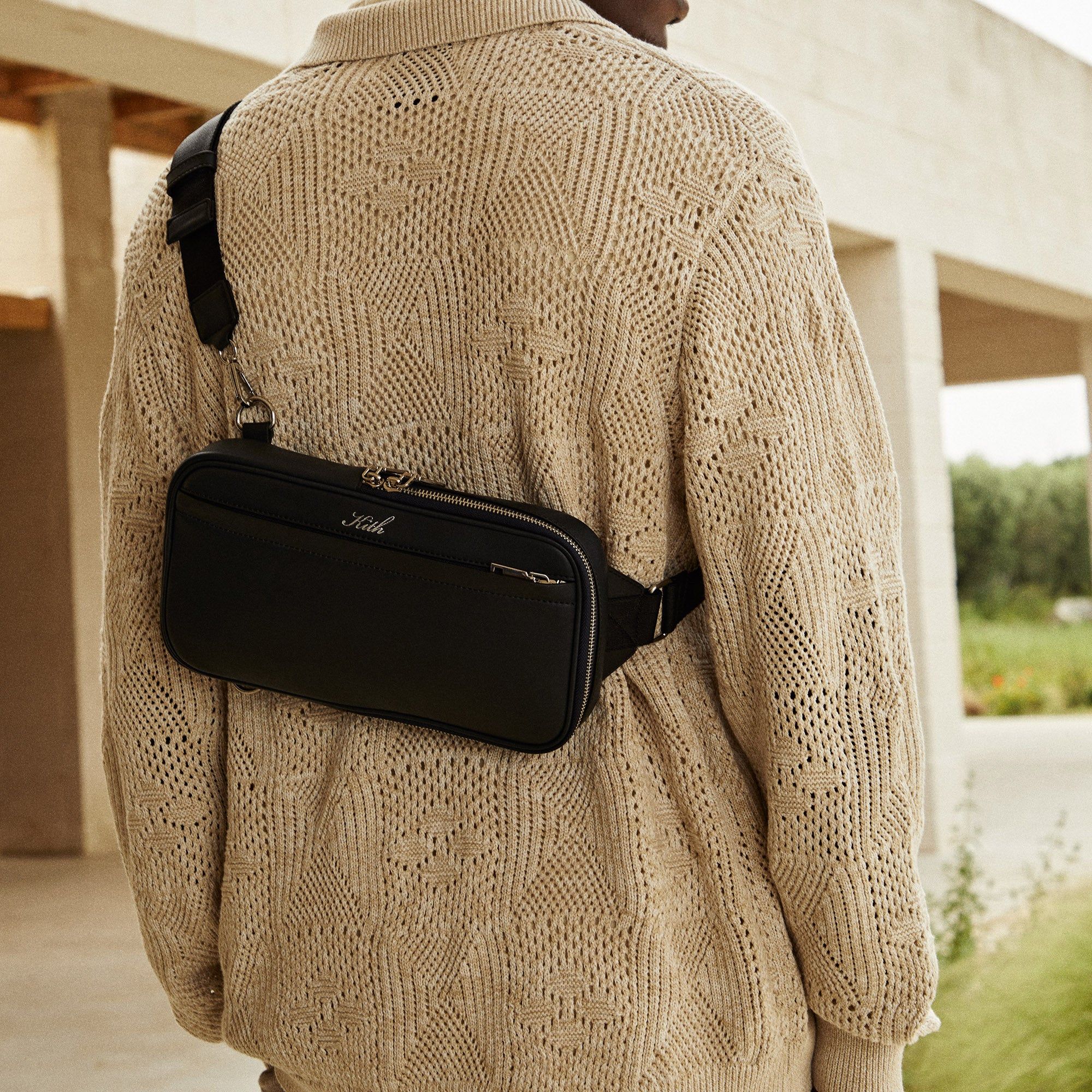 Kith Stagg Leather Crossbody Bag - Nocturnal | Parallel