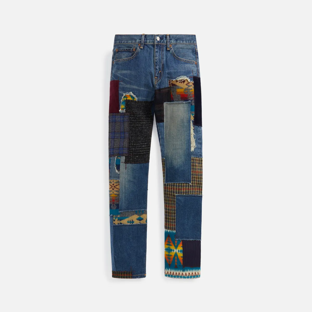 Junya Watanabe Man x Levis Pendleton Multi Fabric Mix Jean 