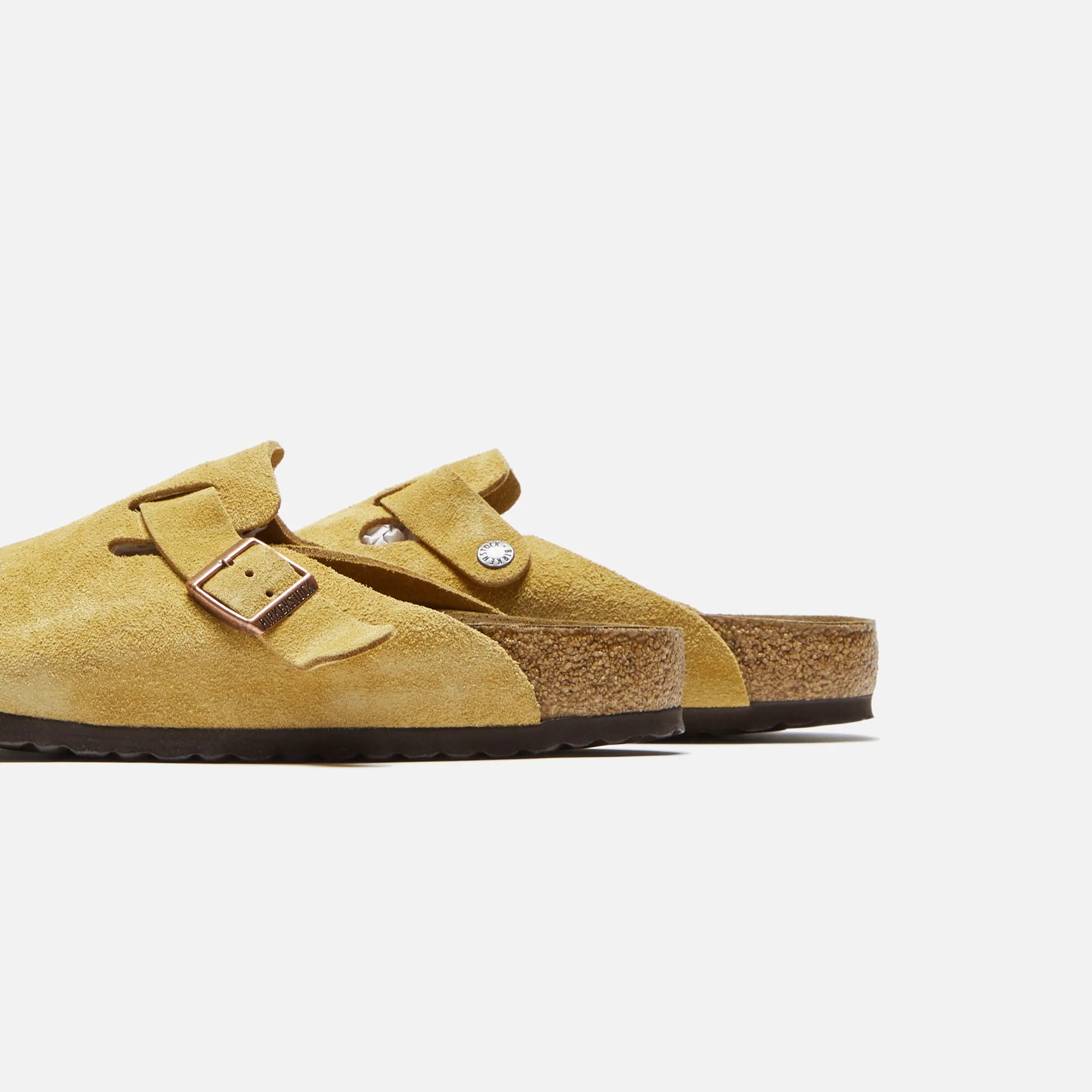 Birkenstock Boston Suede - Latte Cream sold by Kith product image thumbnail 3
