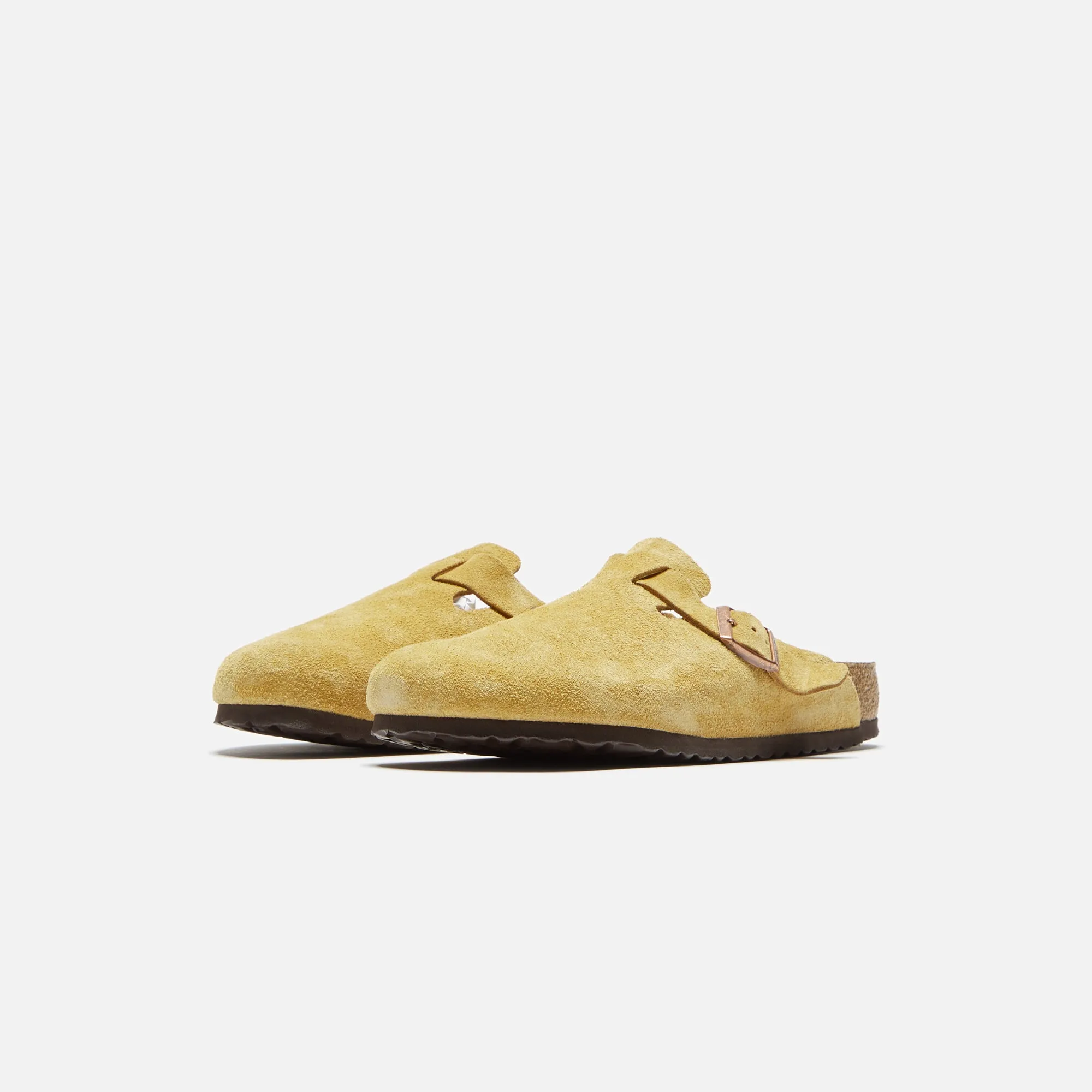 Birkenstock Boston Suede - Latte Cream sold by Kith product image thumbnail 2