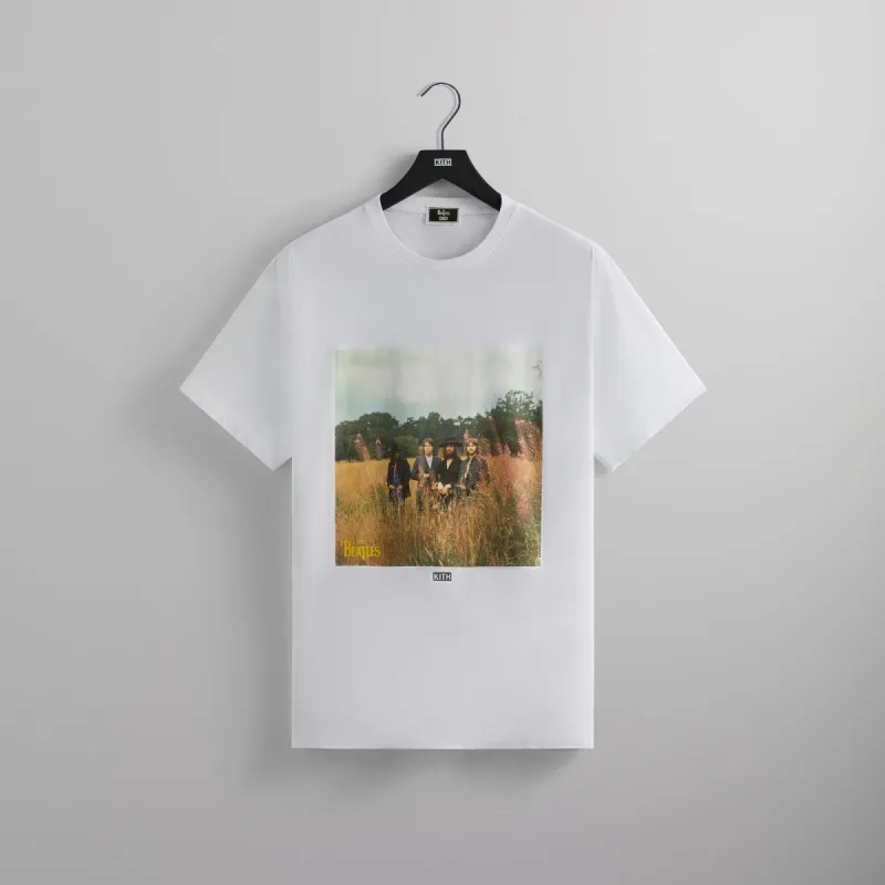 Kith for The Beatles Tittenhurst Park Vintage Tee - White sold by Kith