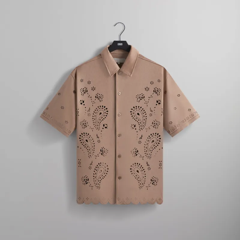 メンズウェア Kith TaylorMade Stinger Camp CollarShirt KITH FOR TAYLORMADE STINGER CAMP COLLAR SHIRT - Blank 2024