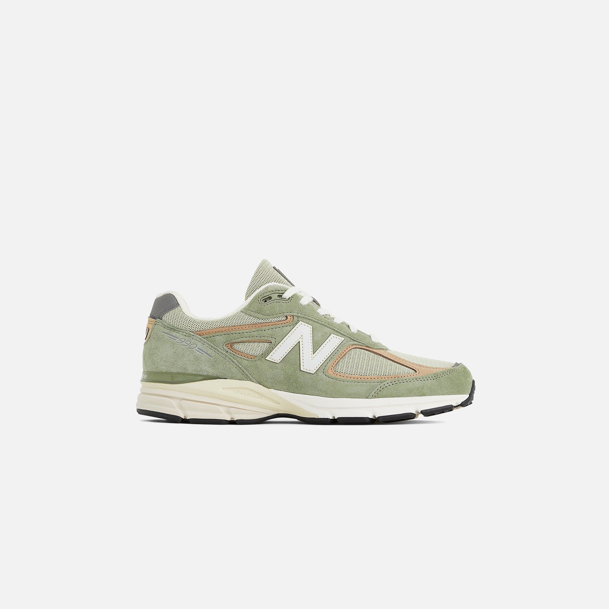 New Balance 990v4 Made in USA - Olive sold by Kith