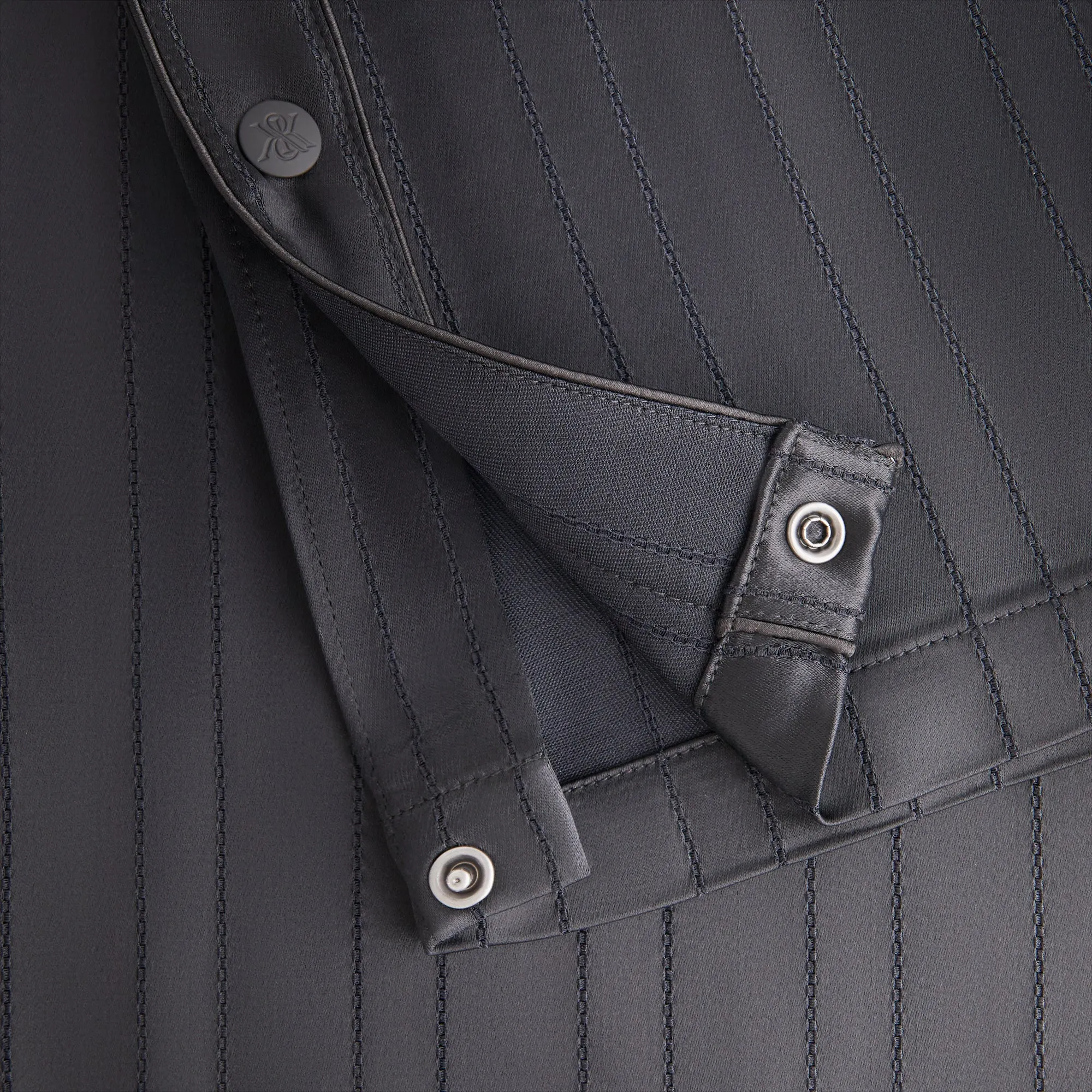 Kith Women Florin Satin Tearaway Pant - Black sold by Kith product image thumbnail 5