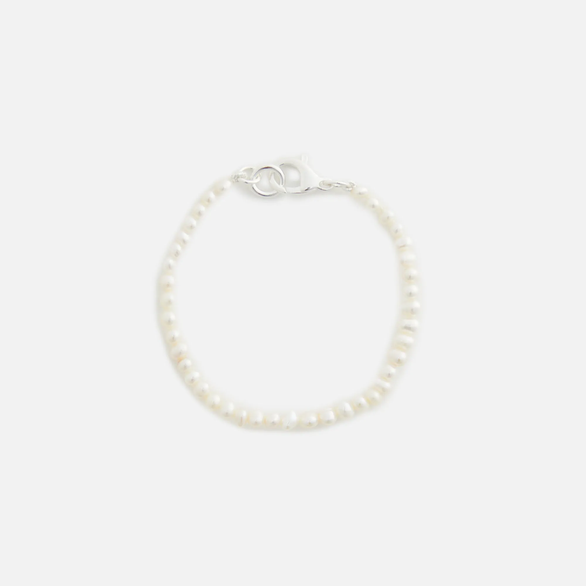 Hatton Labs Mini Pearl Bracelet - White sold by Kith