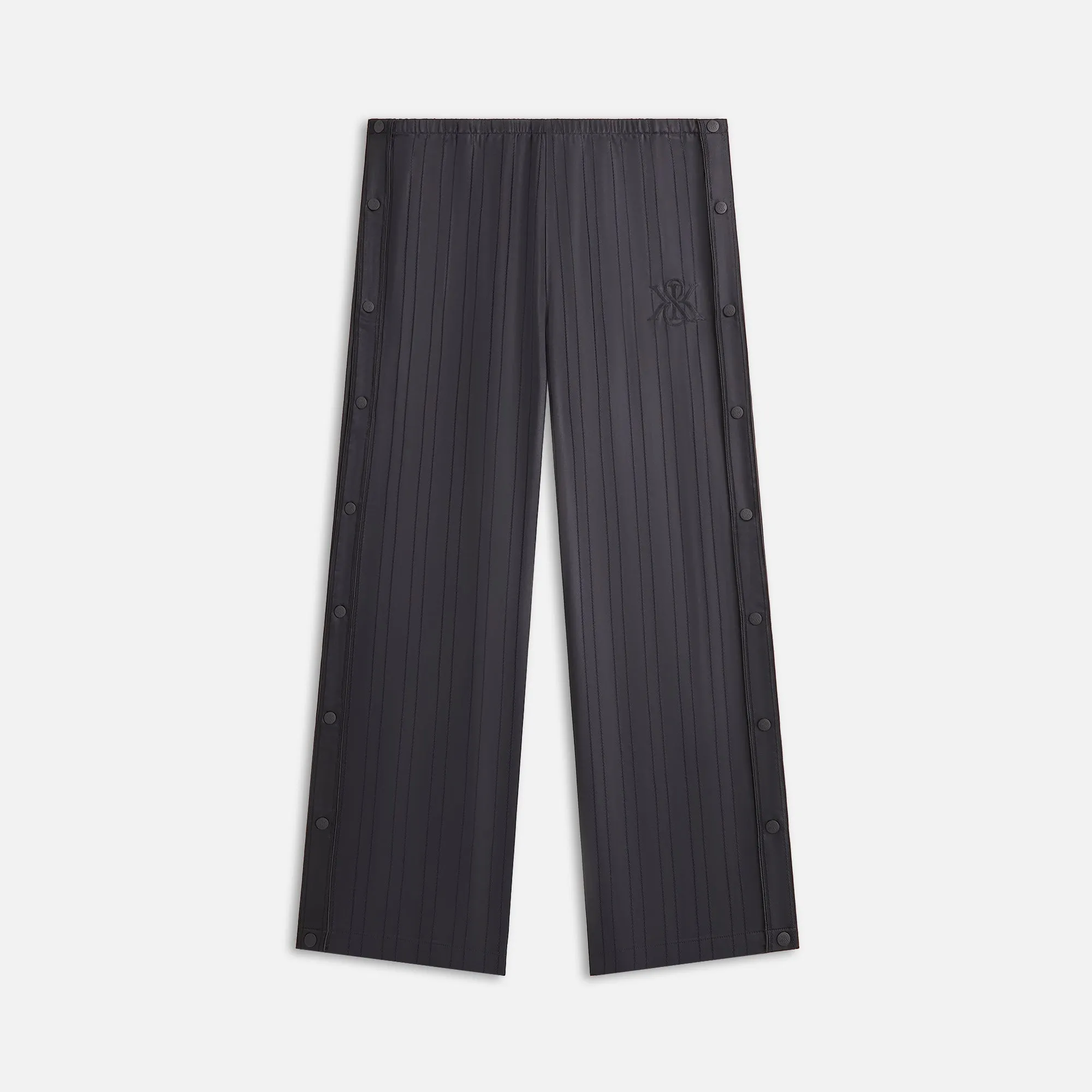 Kith Women Florin Satin Tearaway Pant - Black sold by Kith