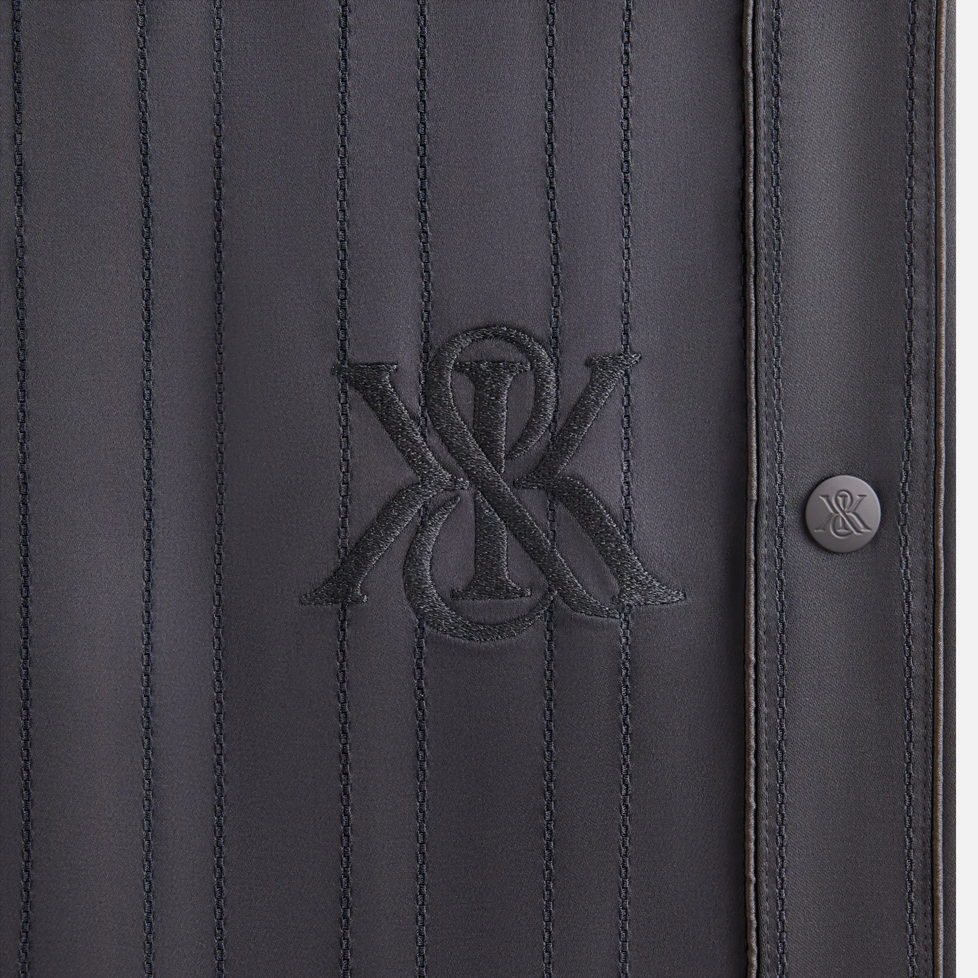 Kith Women Florin Satin Tearaway Pant - Black sold by Kith product image thumbnail 4