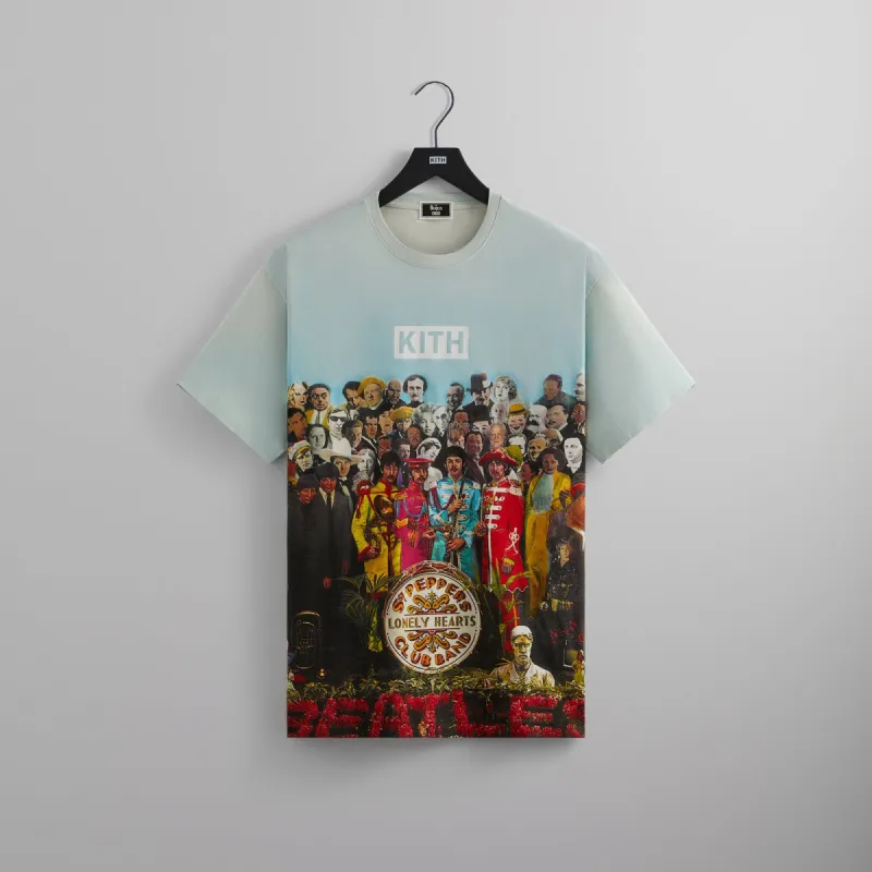 Kith for The Beatles SGT Pepper Vintage Tee - Chalk sold by Kith