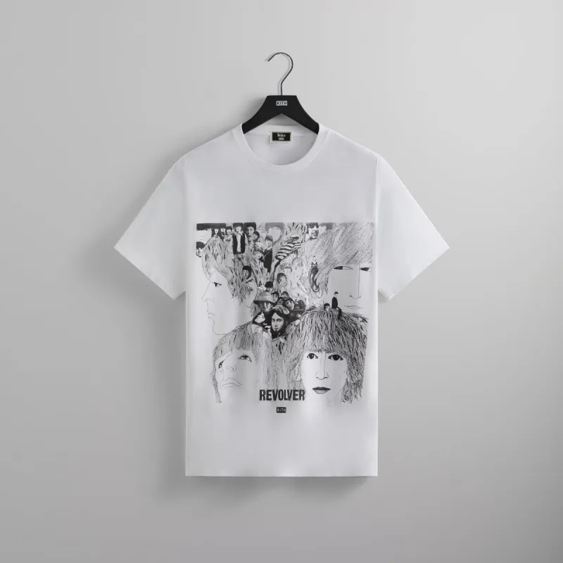 Kith for the Beatles Revolver Vintage Tee - White made by Kith