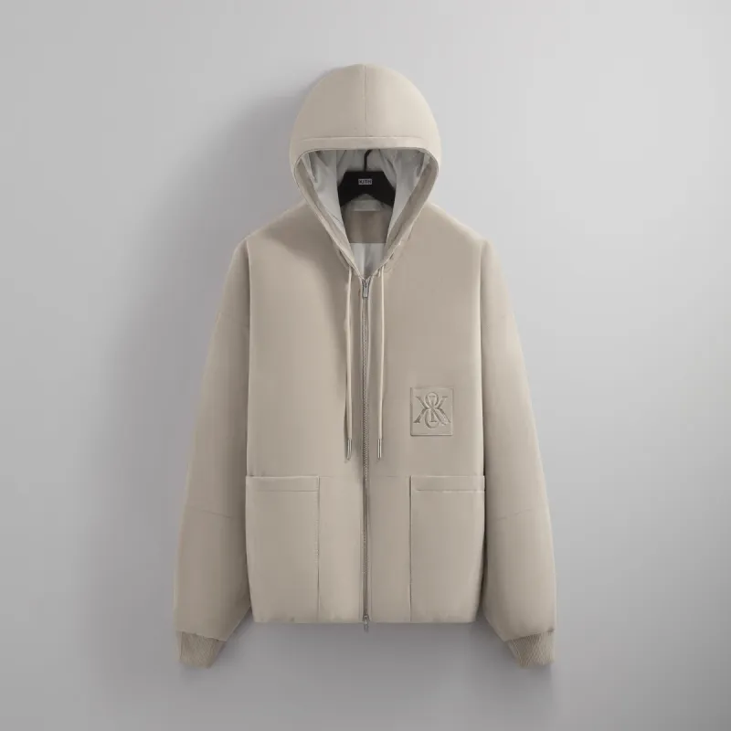 Kith Puffed Suede Jaysen Hoodie - Session PH sold by Kith