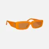 The Attico Mini Marfa Frames - Orange sold by Kith