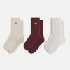 Kith Women Script Classic Crew Socks 3-Pack - Multi sold by Kith