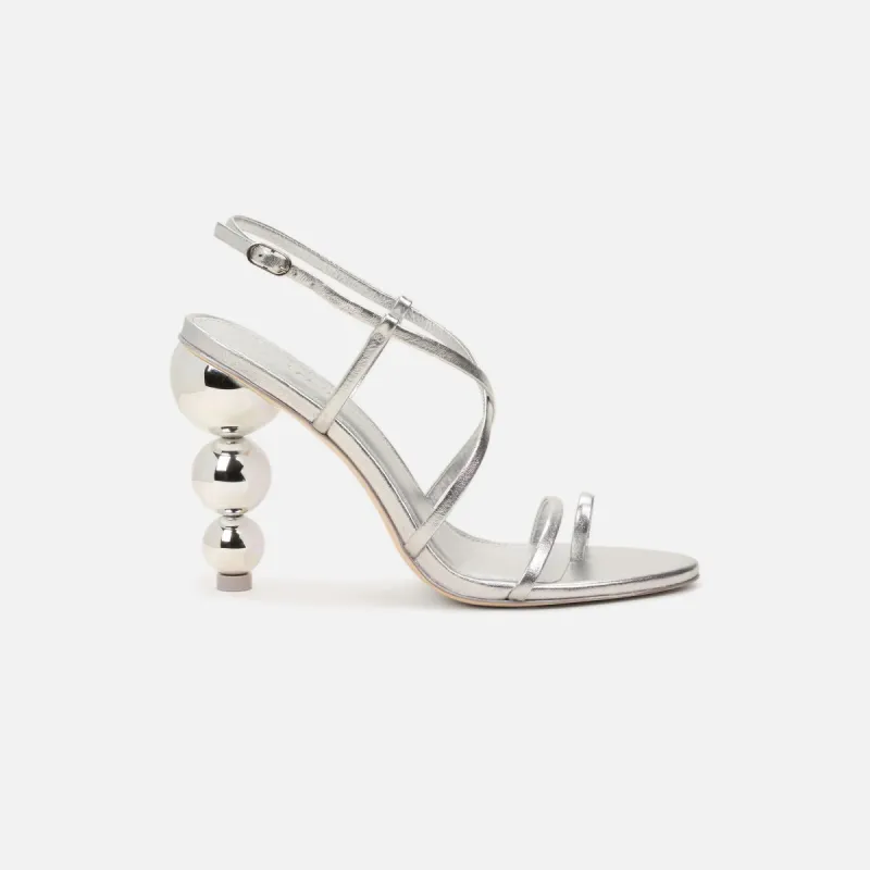 Cult Gaia Robyn Sandal - Silver sold by Kith