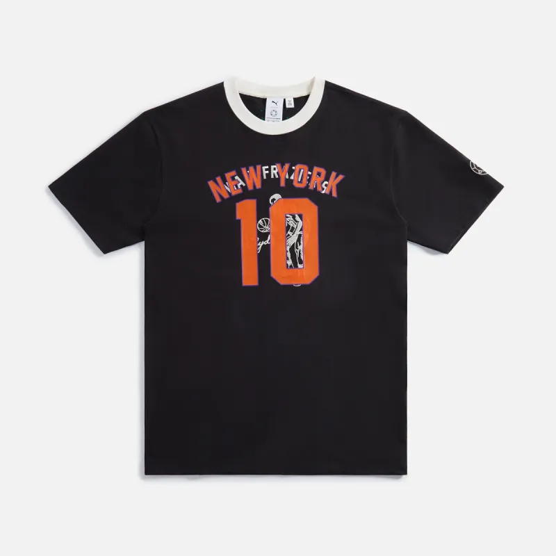 Puma x Rhuigi Graphic Tee - Black sold by Kith