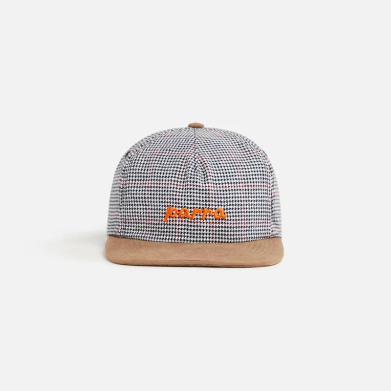 by Parra Lowercase Logo 5 Panel Hat - Mocha sold by Kith