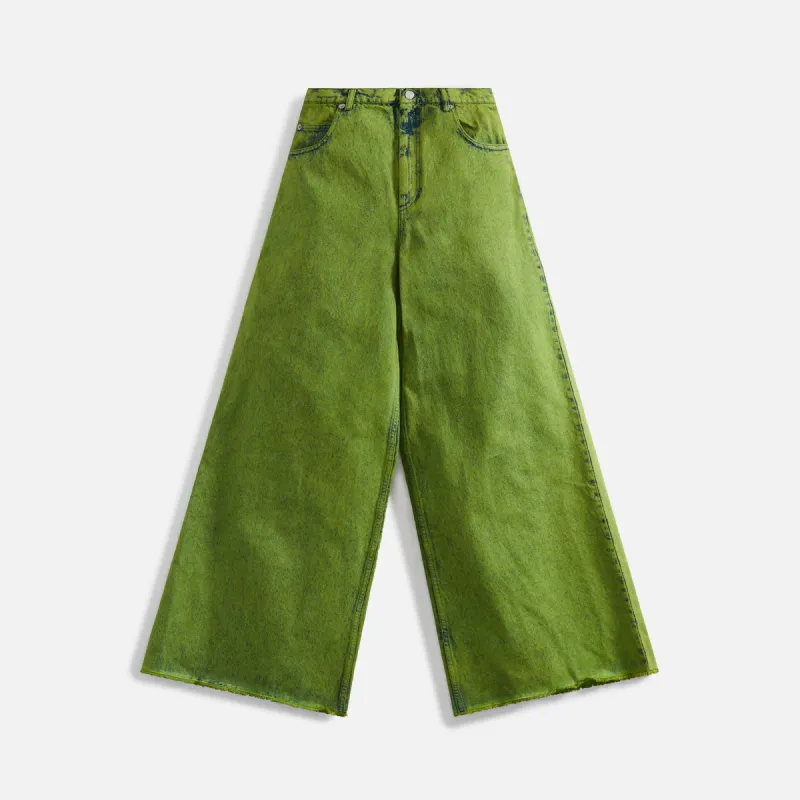 Marni Marble Dyed Bleached Indigo Denim - Kiwi sold by Kith