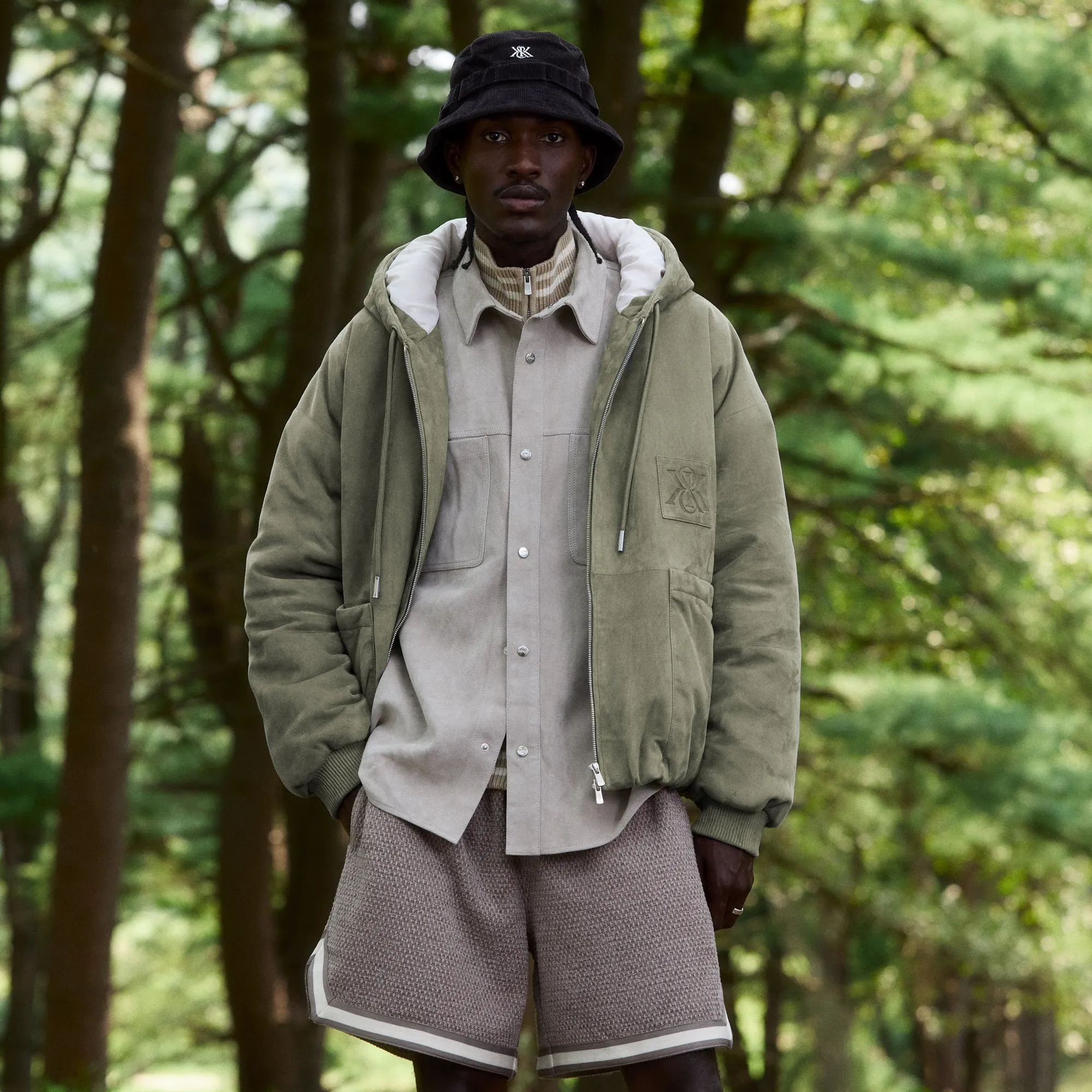 Kith Puffed Suede Jaysen Hoodie - Region sold by Kith product image thumbnail 2