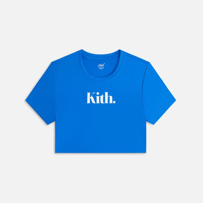 Kith Women Misha Super Crop Tee - Laguna sold by Kith
