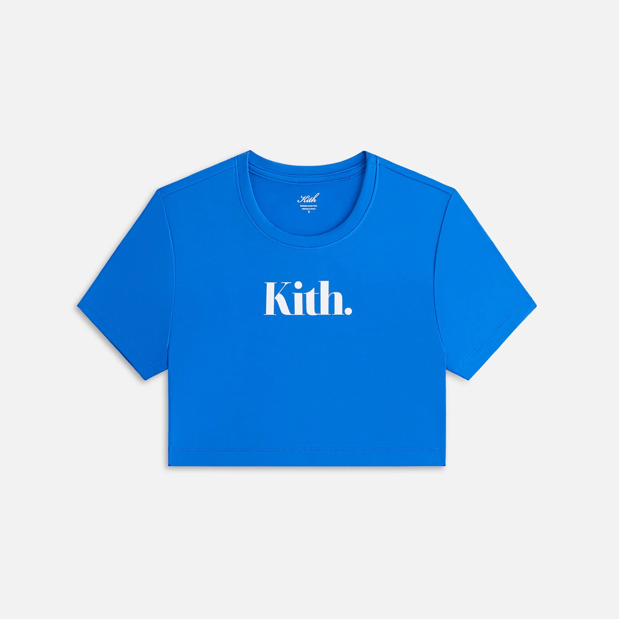 Kith Women Misha Super Crop Tee - Laguna sold by Kith