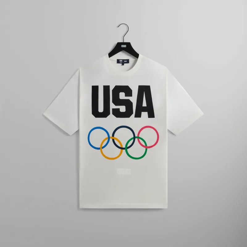 Kith for Team USA Washed Bishop Tee - Silk sold by Kith