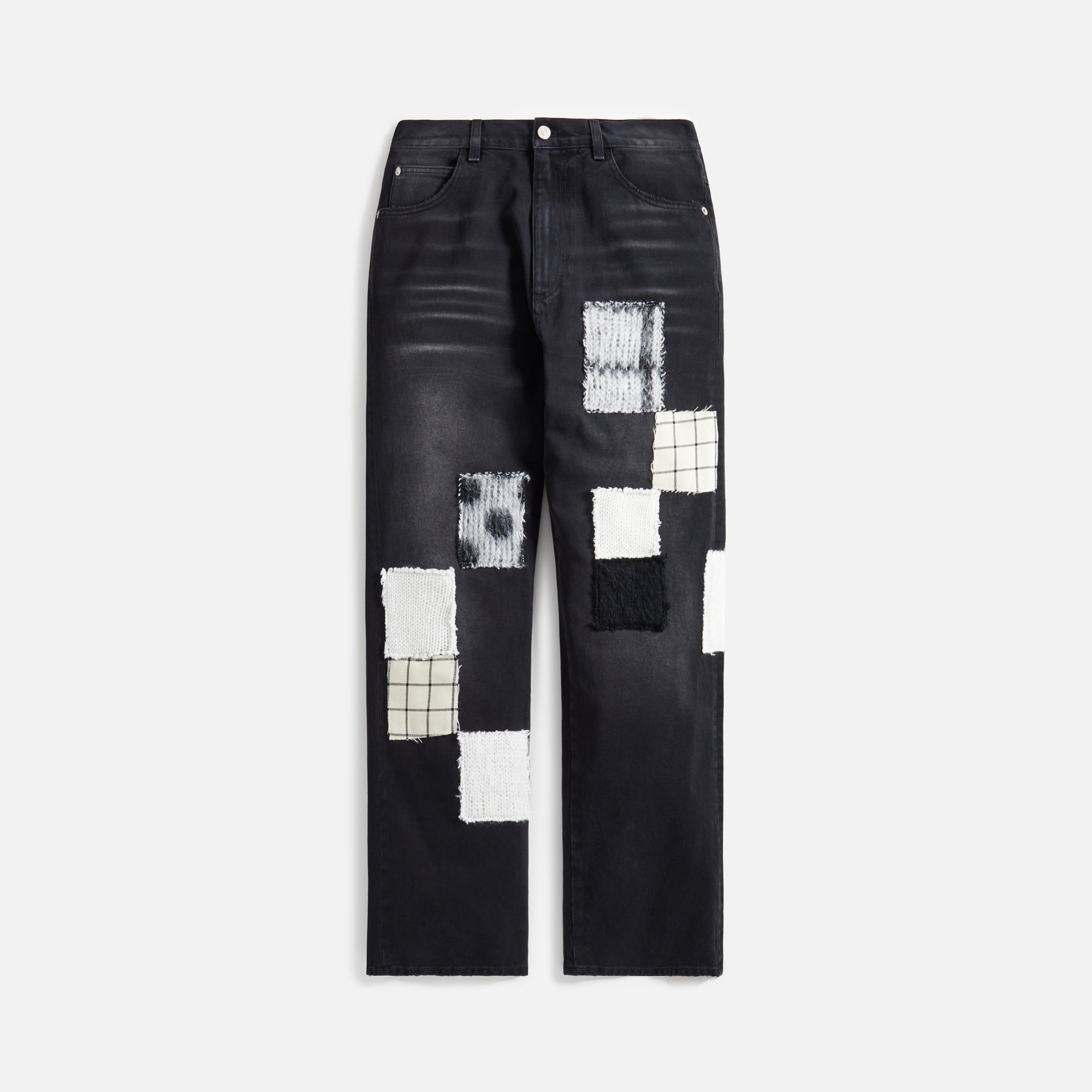 Marni Overdyed Cotton Bull Denim - Black sold by Kith