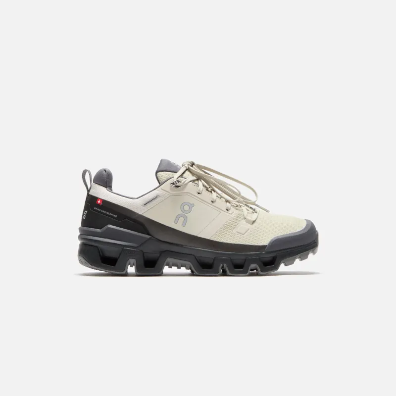 On Running WMNS Cloudwander Waterproof - Sand / Black sold by Kith