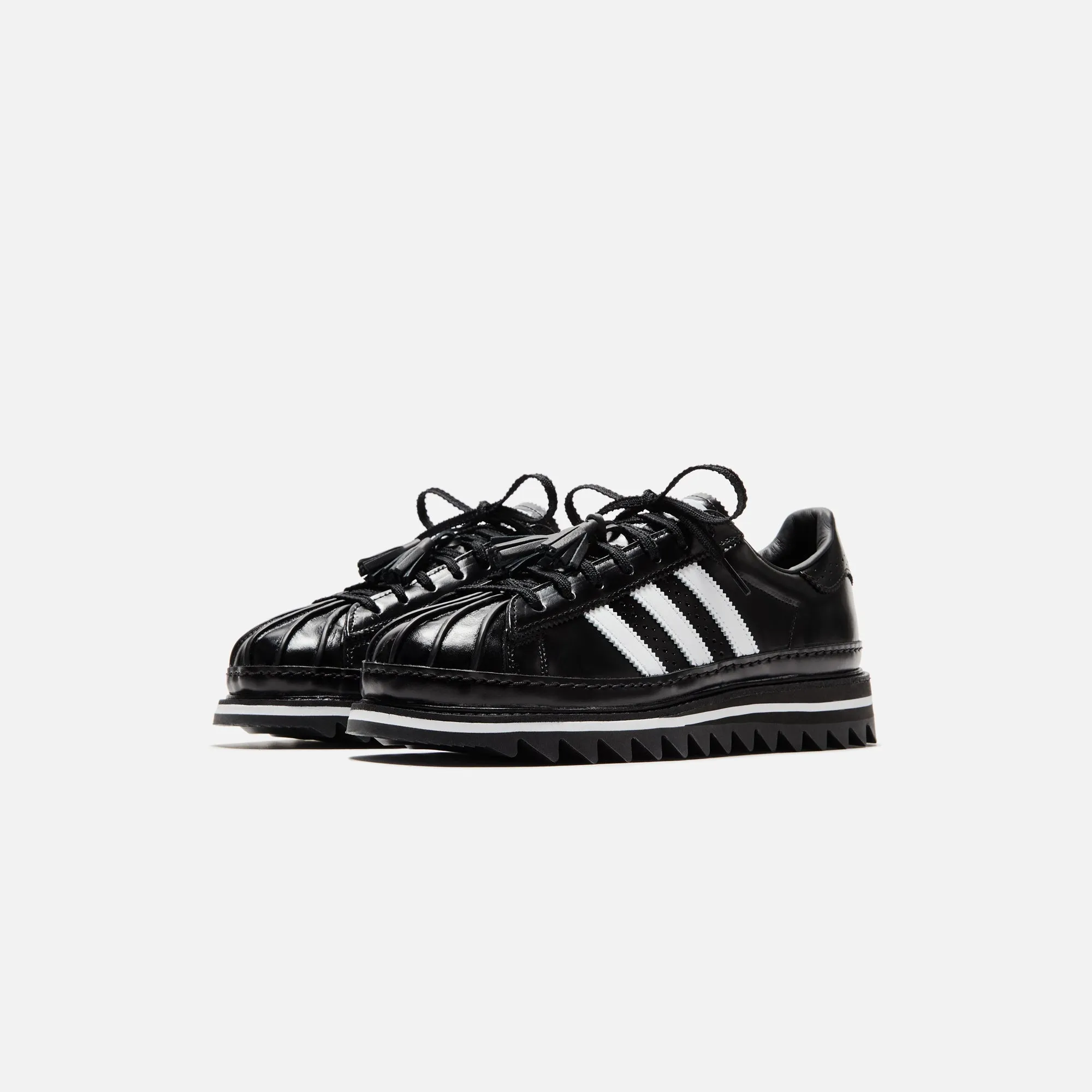 adidas for Edison Chen Clot Superstar - Core Black / Cloud White sold by Kith product image thumbnail 2