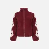 Sandy Liang Grass Fleece - Brunello sold by Kith
