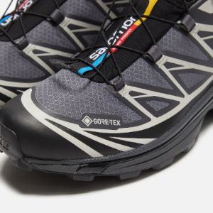 Salomon XT-6 GTX - Black / Ebony / Lunar Rock sold by Kith