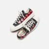 Comme Des Garçons Play x Converse Multi Heart Low Top - Black / Red sold by Kith