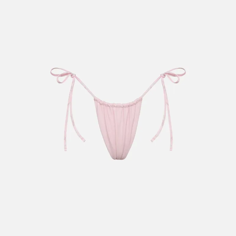 Frankies Bikinis Tia Ribbed Bottom - Aurora sold by Kith