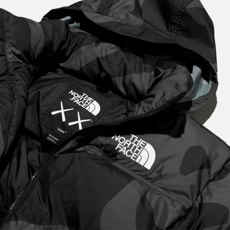 The North Face x Kaws Retro 1996 Nuptse Jacket - TNF Black | Parallel