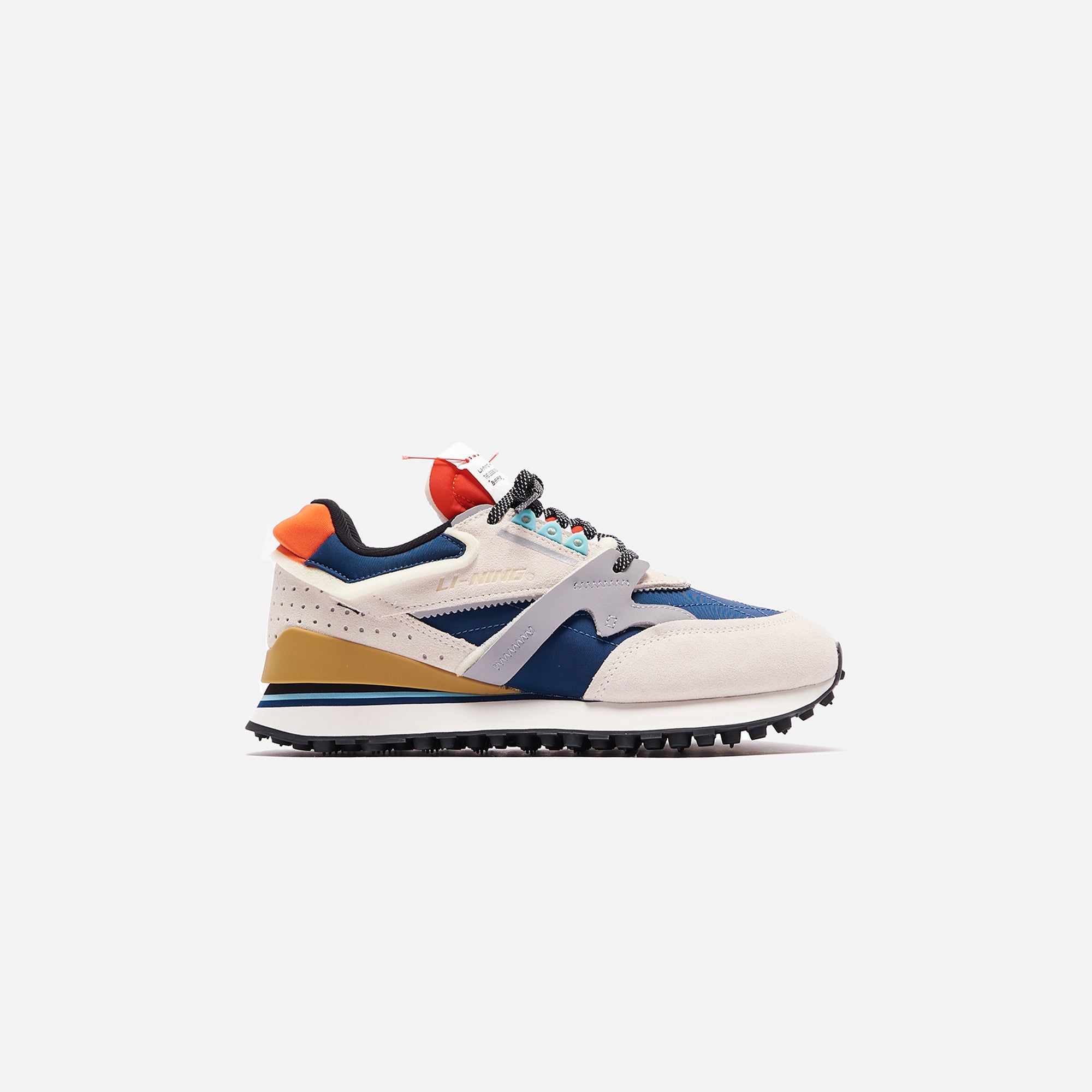 Li-Ning 001 Reconstructed - Navy / White / Beige sold by Kith