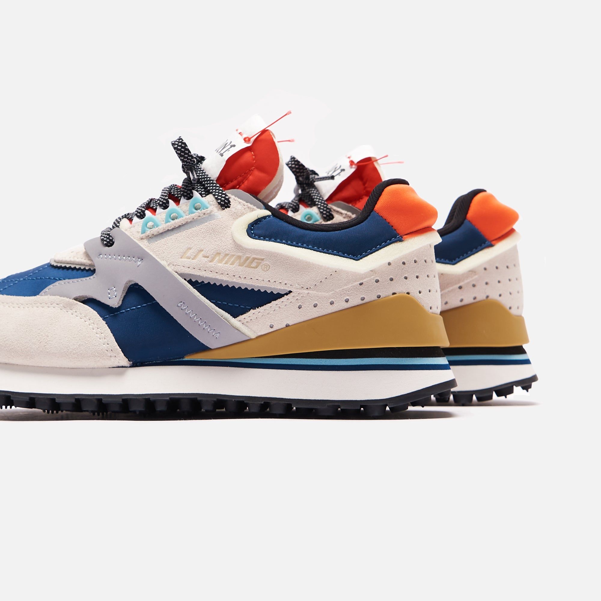 Li-Ning 001 Reconstructed - Navy / White / Beige sold by Kith product image thumbnail 5
