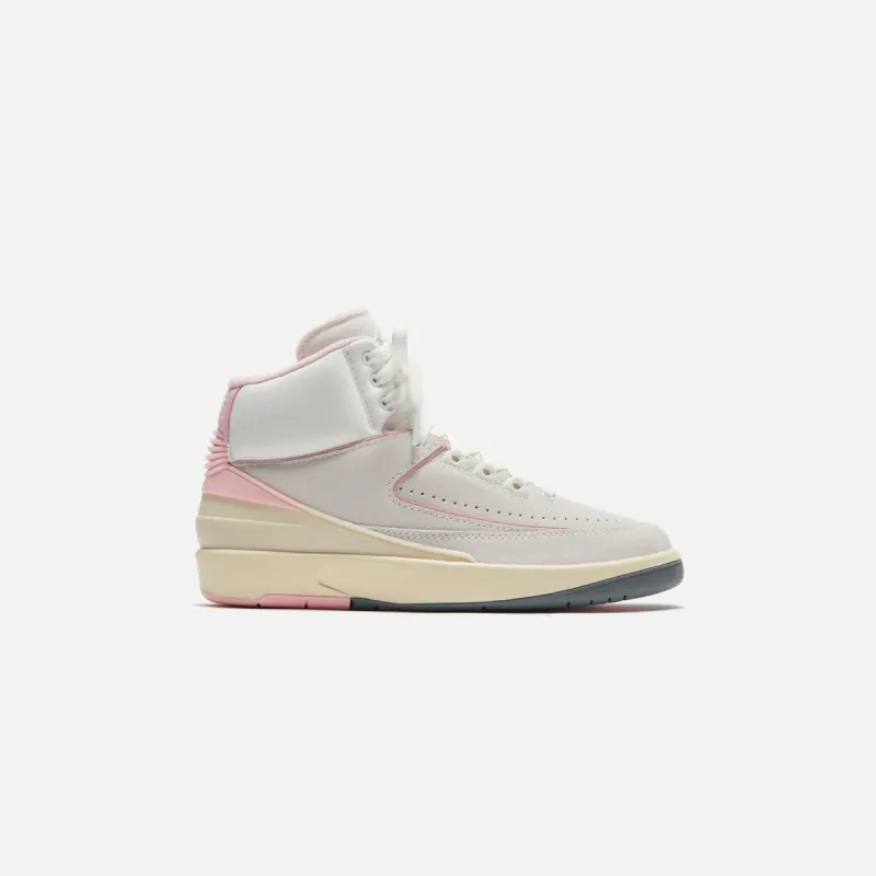 Nike WMNS Air Jordan 2 Retro - Soft Pink / Summit White sold by Kith