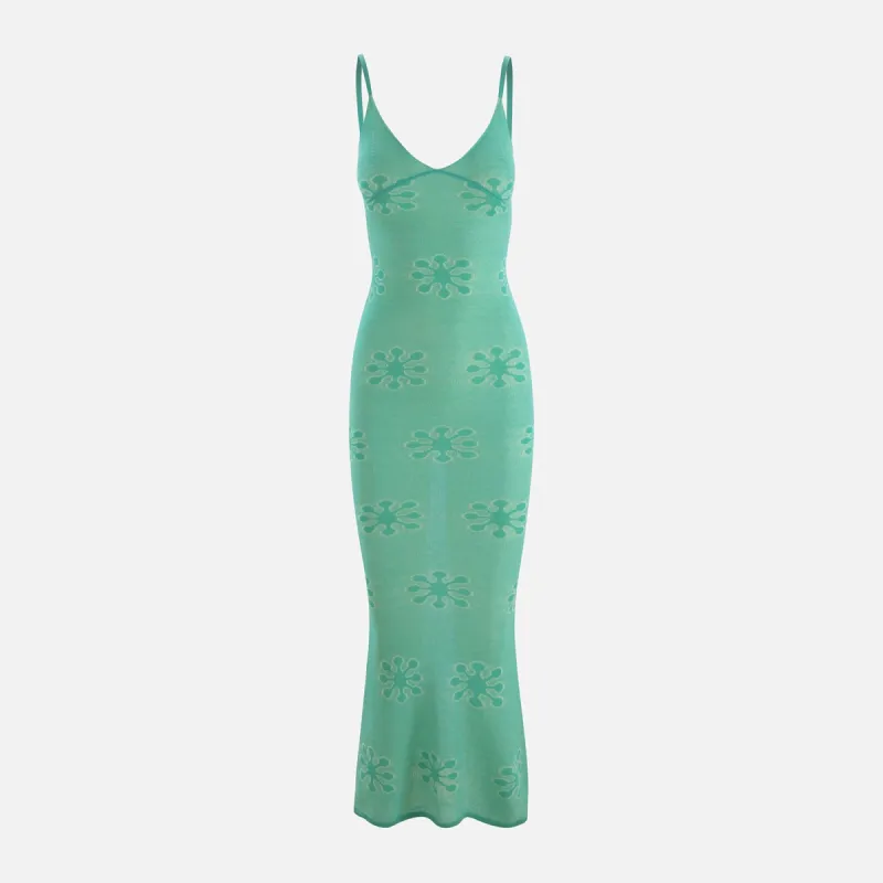 Asta Resort Delilah Dress - Aquamarine sold by Kith